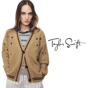 Taylor Swift NWT Fearless Cardigan Taylor's Version - Oversized - Authentic XS/S